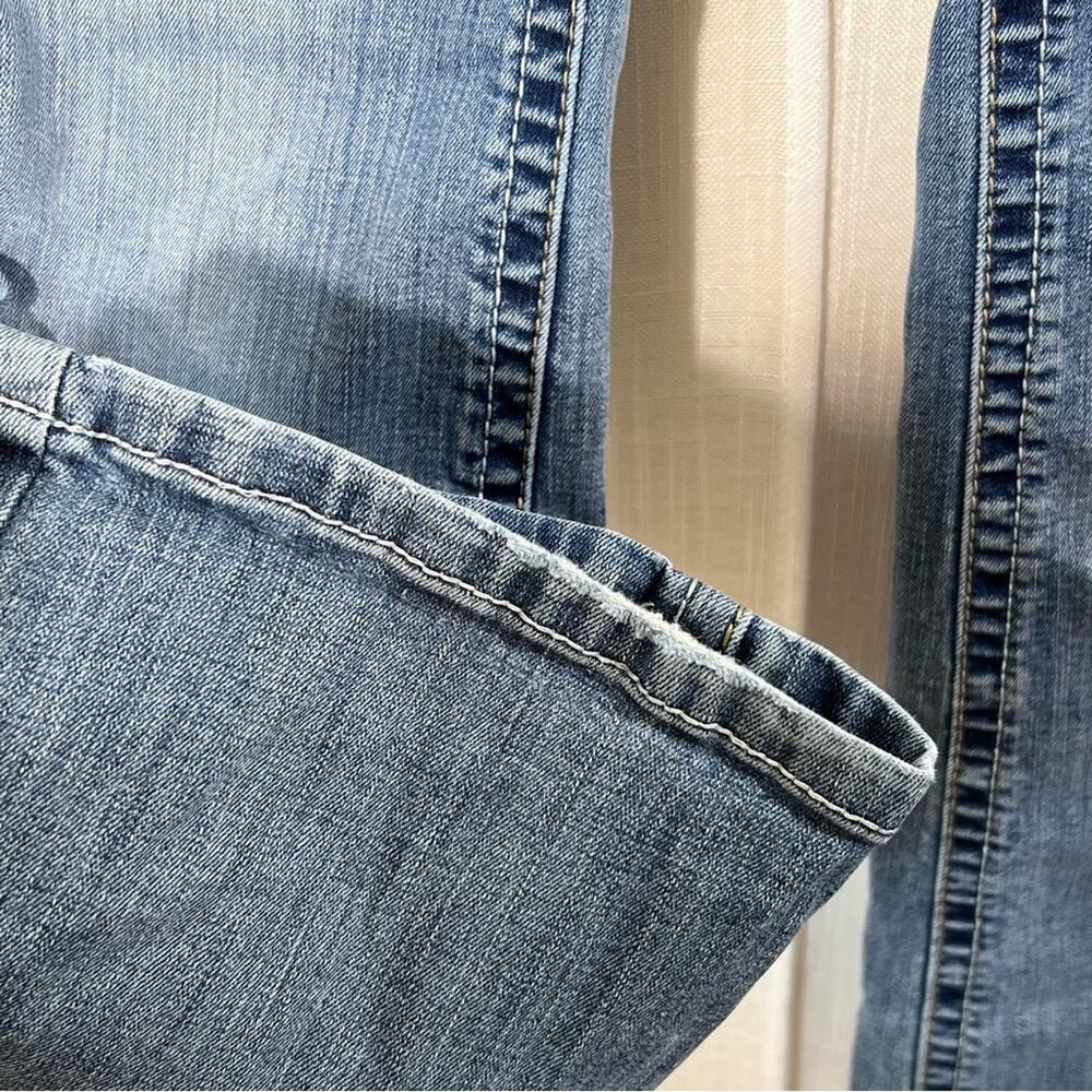 Ariat Real Denim Bootcut Embroidered Pockets Jeans Size 28S - Picture 7 of 15
